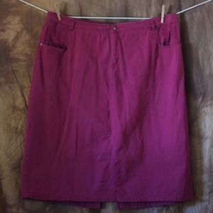 Twill 5 Pocket Skirt